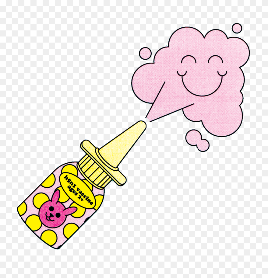 Flu Mist Clip Art - Png Download