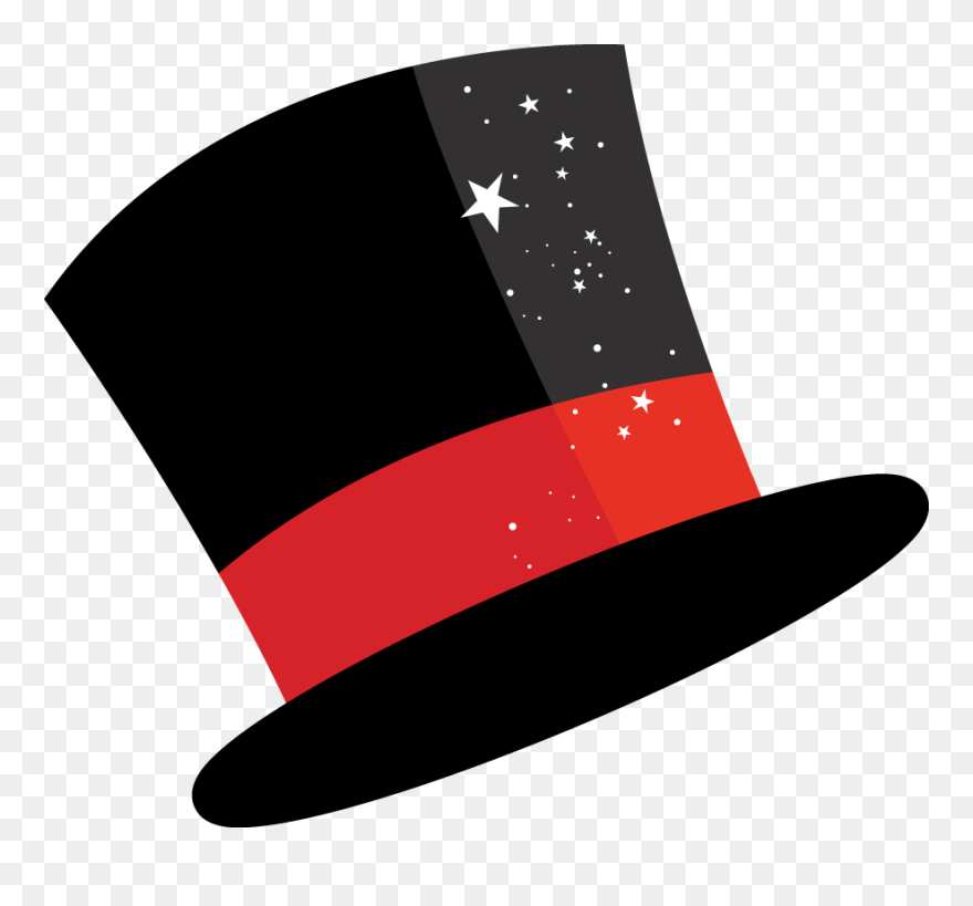 Magician Clipart Cap - Magician Hat Clipart - Png Download