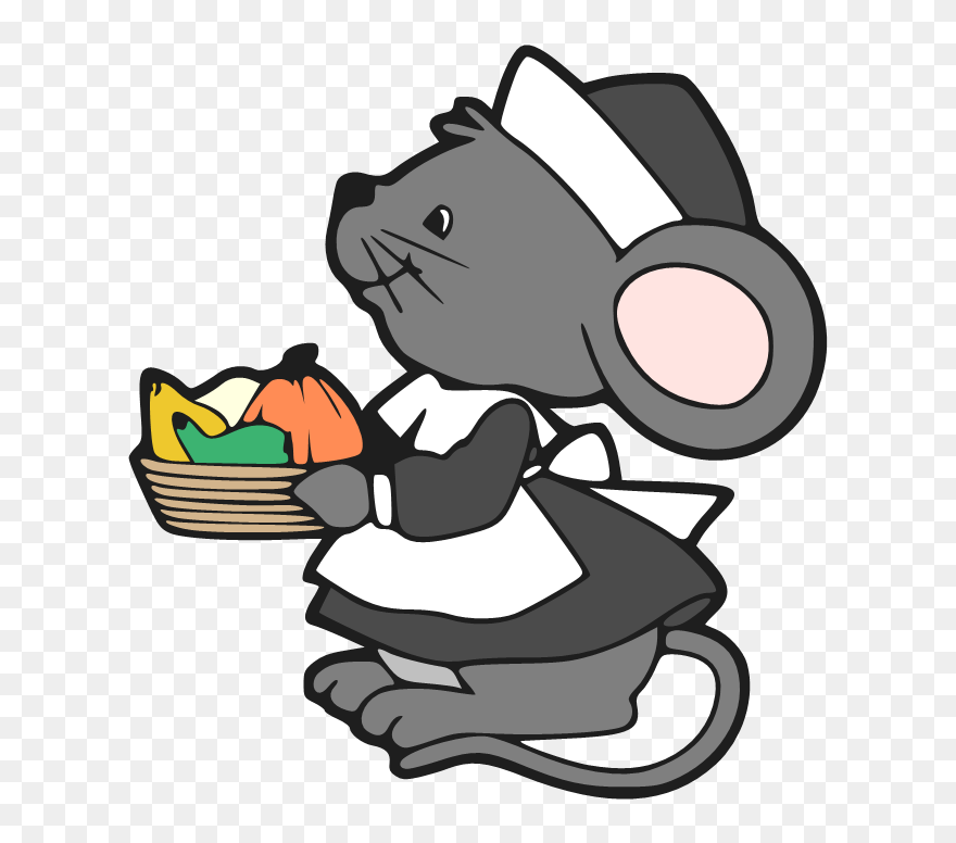 Beanie"s Tag You"re It - Pilgrim Mouse Clipart - Png Download