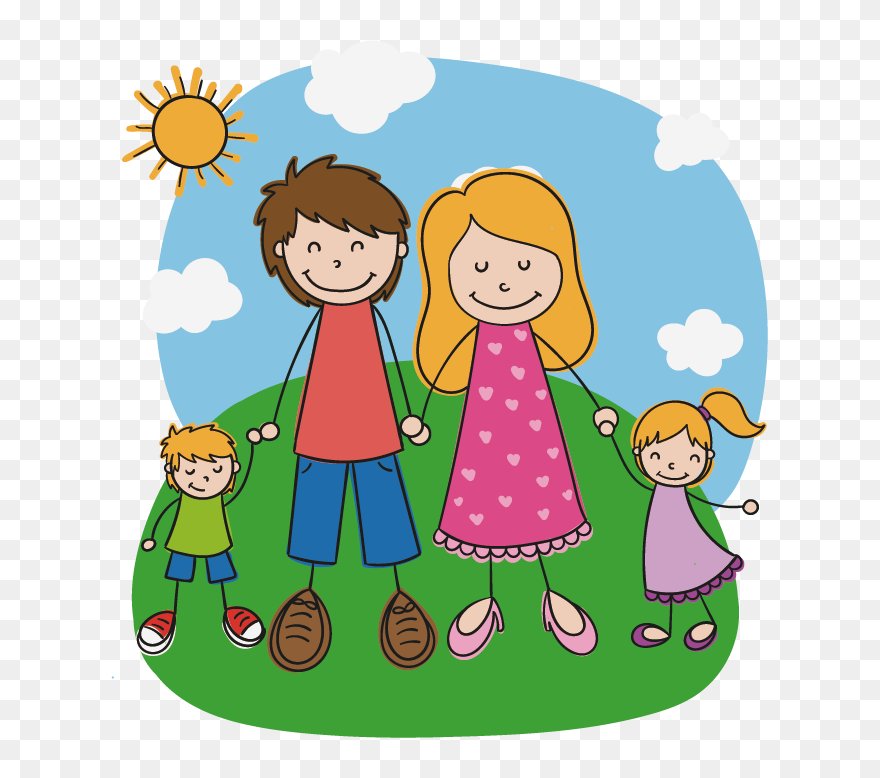 Emotion Art Drawing Family Child Free Transparent Image - Family Drawing For Kids Clipart