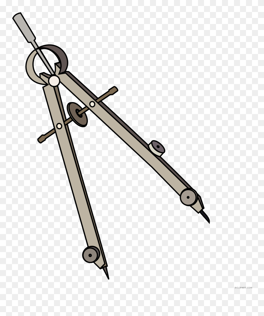 Bclipart Tools Free Images - Drawing Compass - Png Download