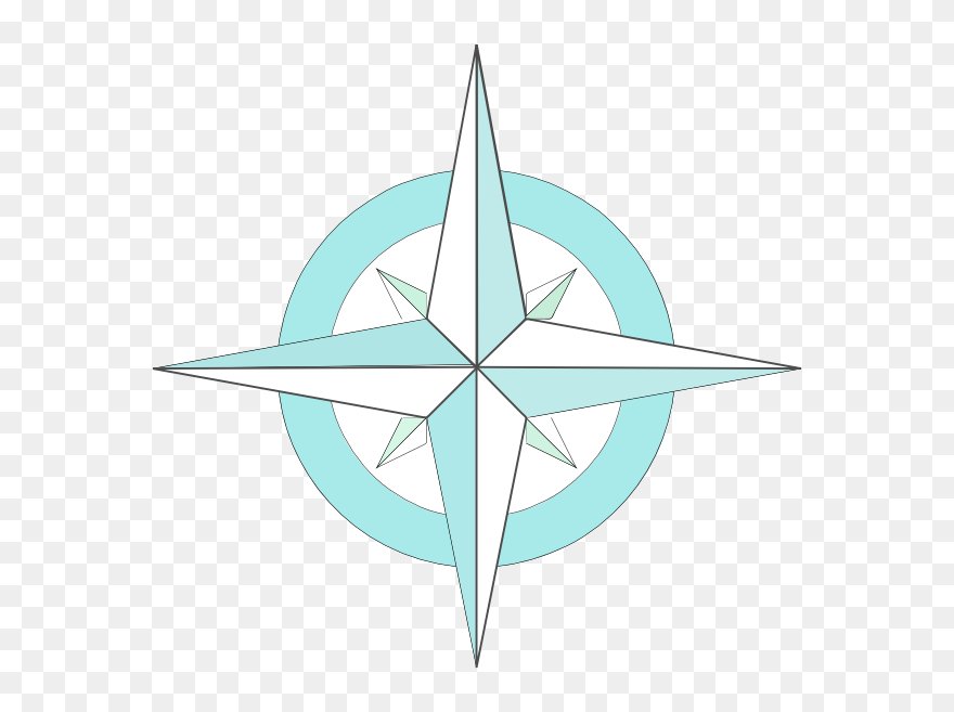 Compass Rose Clipart Free - Compass Rose Png White Transparent Png