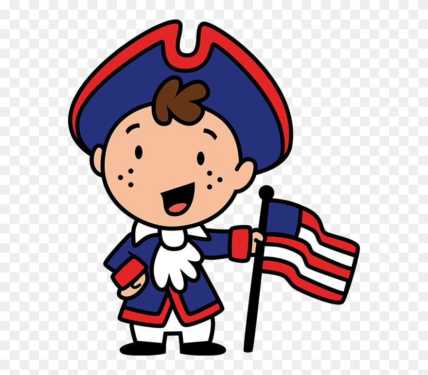 Patriot Clip Art Cute - Png Download