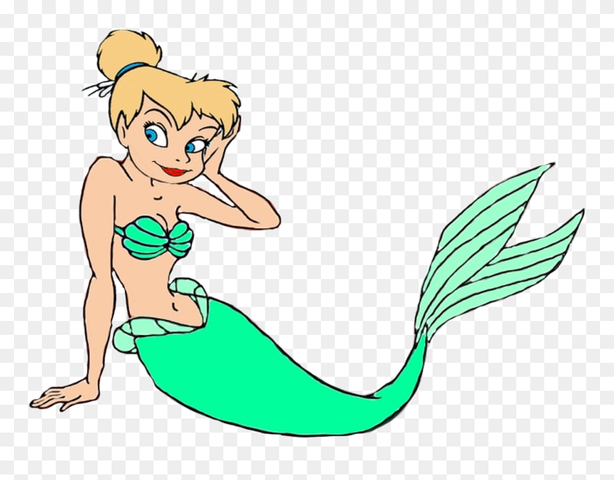 Drawing Tinkerbell Mermaid Transparent Png Clipart - Daphne Blake Mermaid