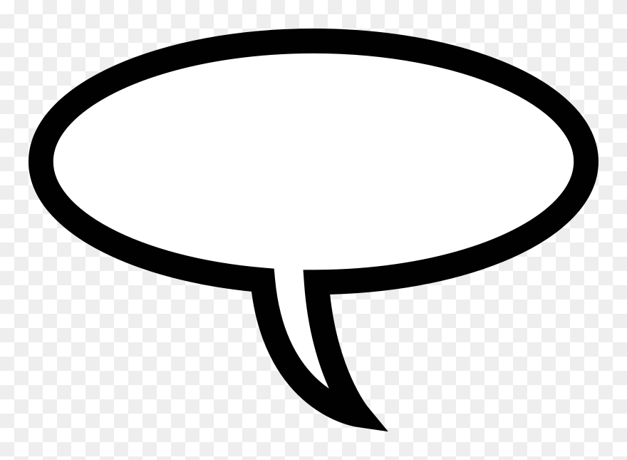 Speech Bubbles White Background Clipart