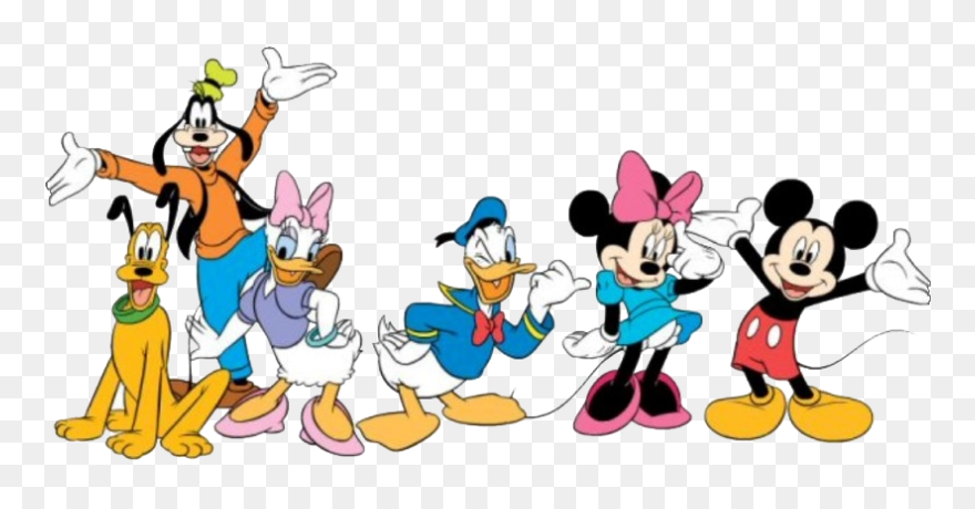 Mickey Mouse Characters Clipart