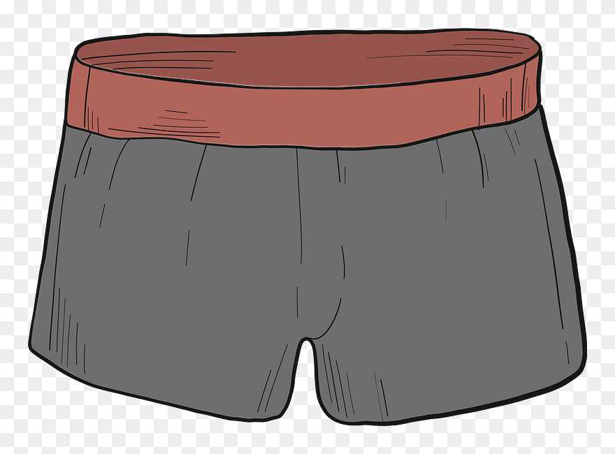 Boxer Briefs Clipart - Underpants - Png Download