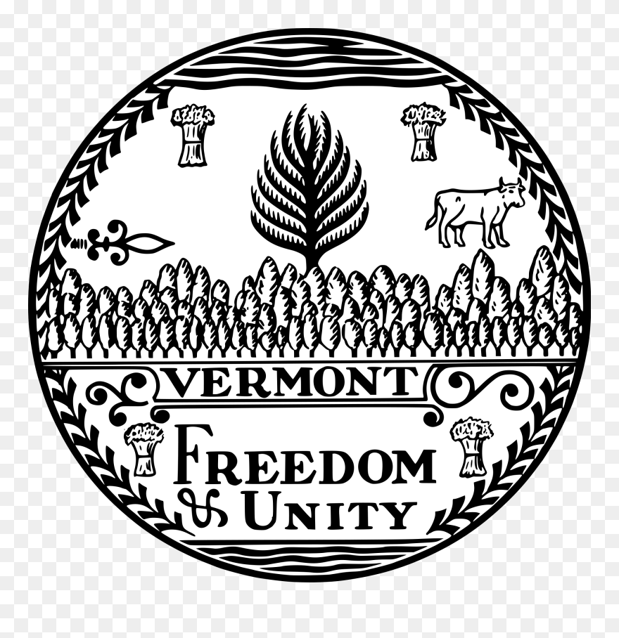 Vermont State Seal Clipart