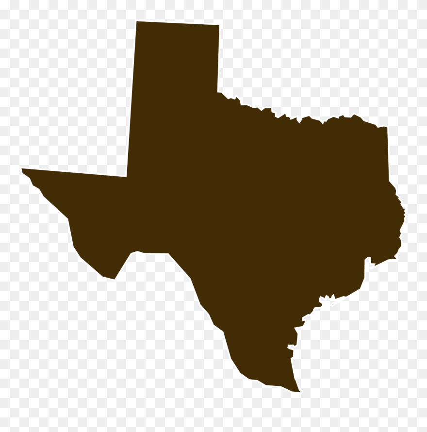 Map Of Texas Clipart