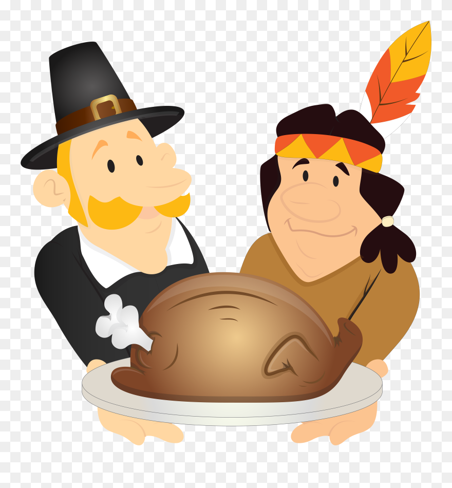 Cute Monsters Clip Art - Thanksgiving Day Images Png Transparent Png