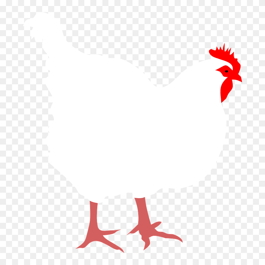 Hen By Rones Clipart - Clip Art - Png Download