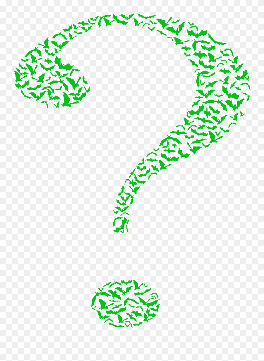 Transparent Riddler Question Mark Clipart