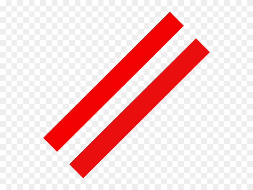 Computer Icons Clip Art - Slash Icon In Red - Png Download