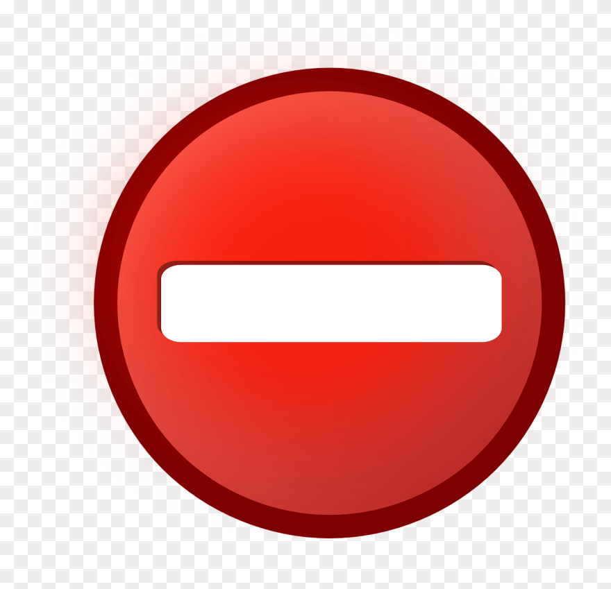 No Symbol Computer Icons Clip Art - No Access Icon - Png Download