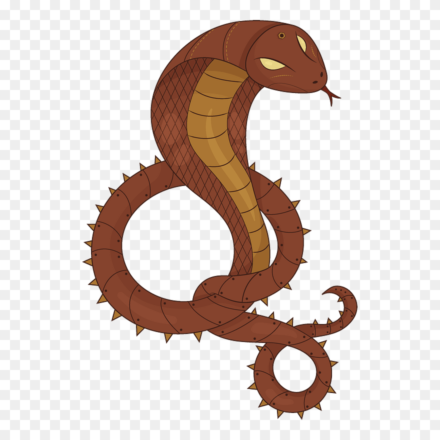 Steampunk Snake Clipart - Steampunk - Png Download
