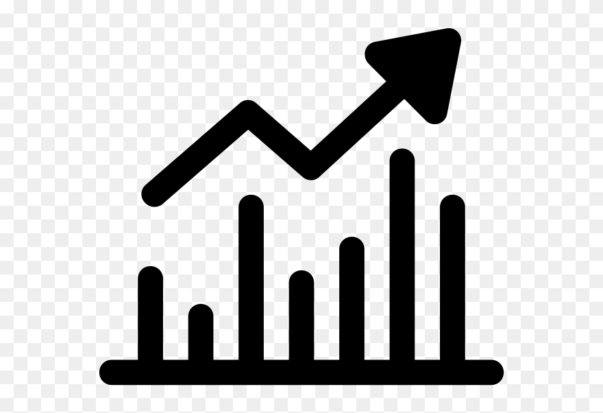 Market Analysis - Graph Of Online Business Clipart
