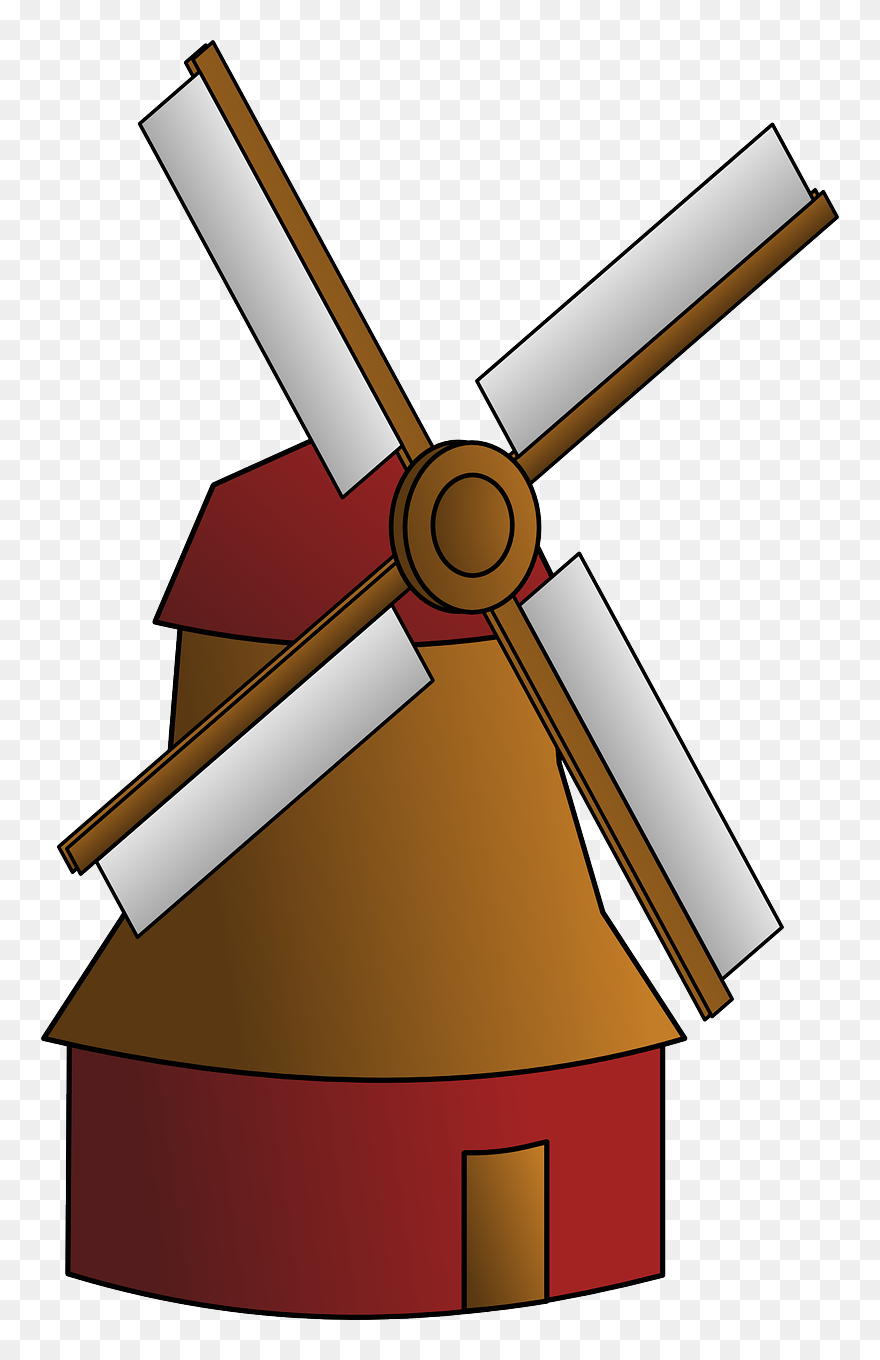 Windmill Clipart - Png Download