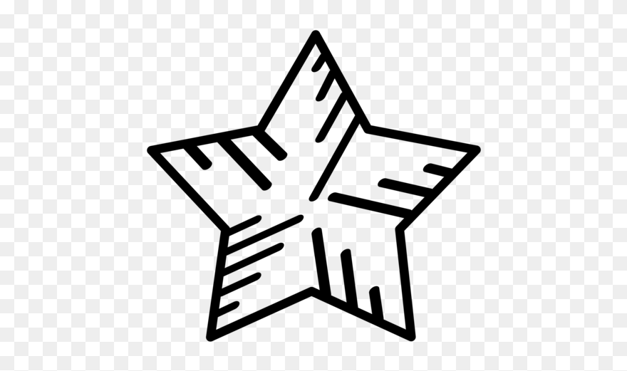 Line Art,angle,symmetry - Dekoratif Bintang Clipart