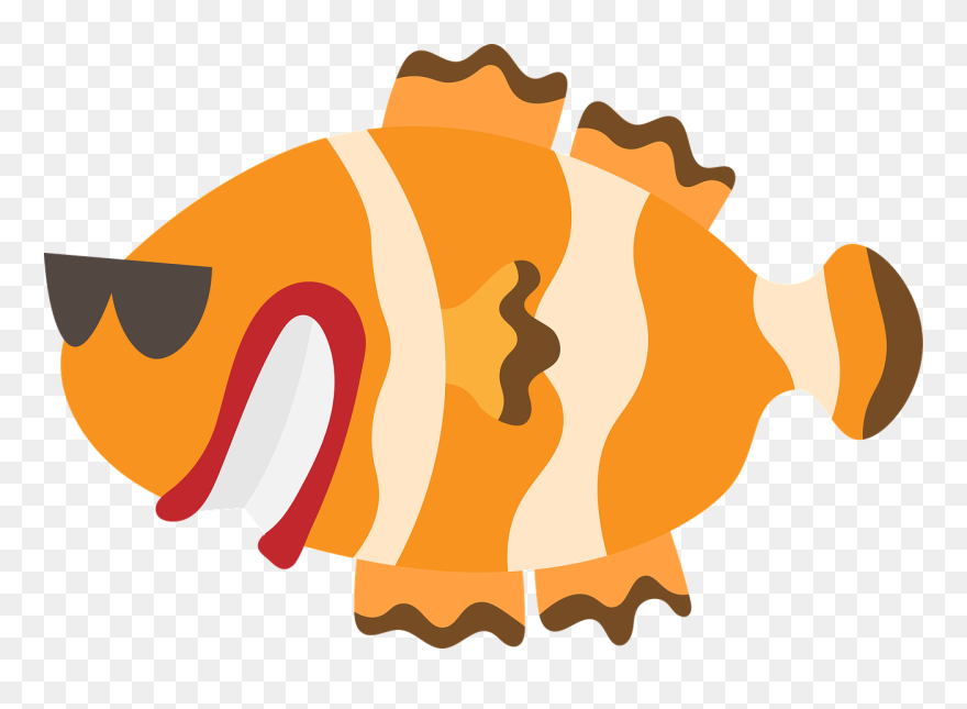 Clownfish Orange Nemo Free Photo - Portable Network Graphics Clipart