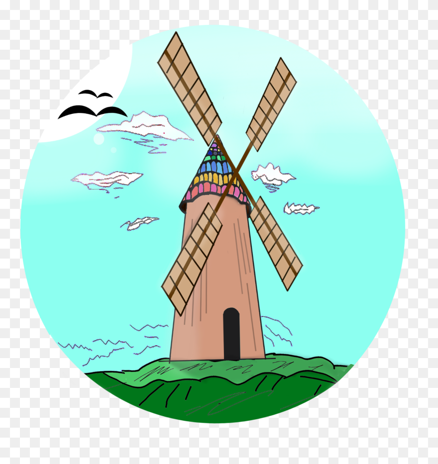 #windmills #dcwindmills #windturbine - Windmill Clipart