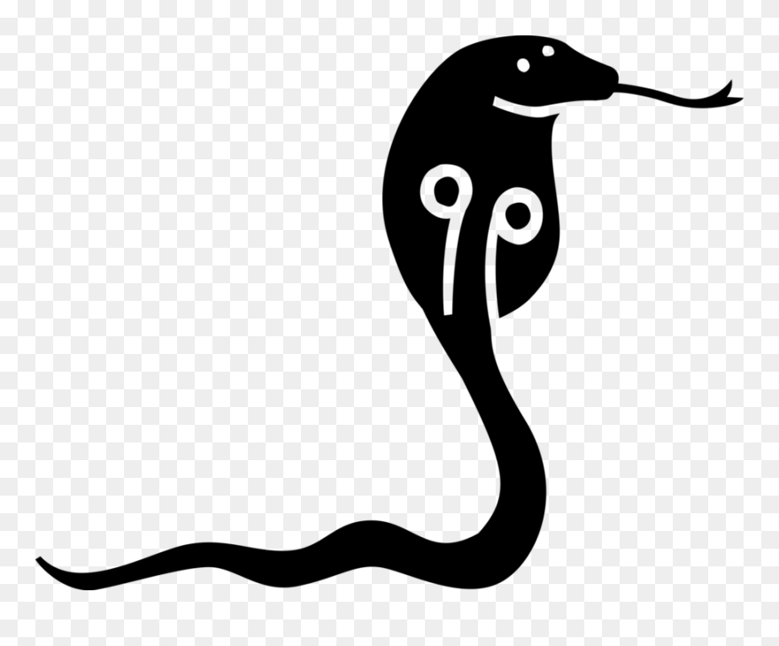 Transparent Rattlesnake Clipart Black And White - Png Download