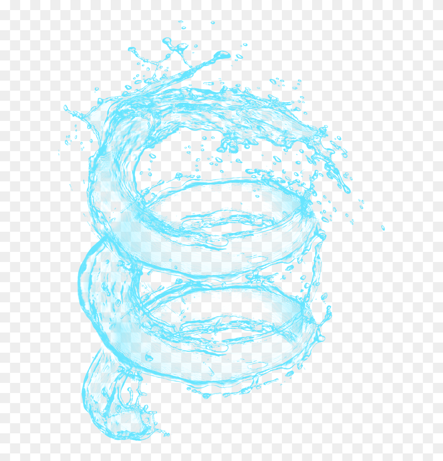 Clipart Water Spiral - Transparent Water Spiral Png