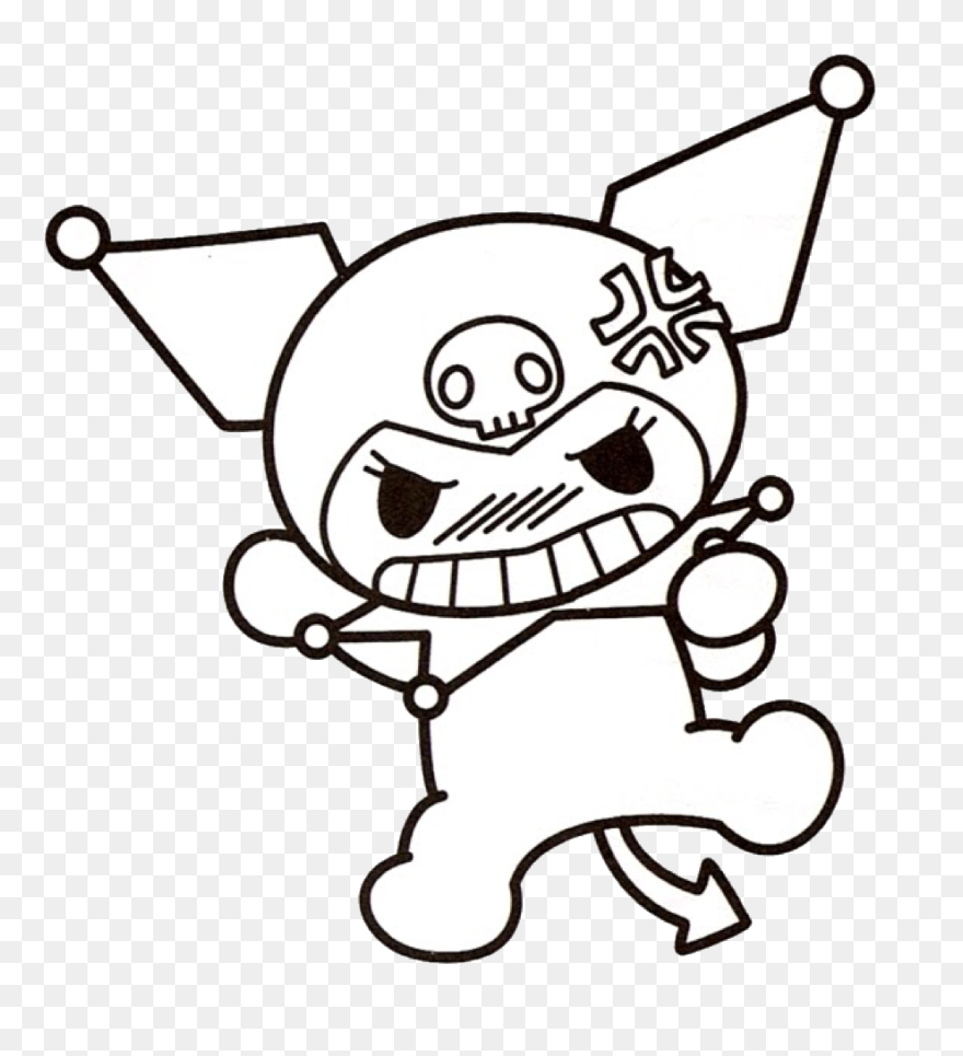 Kuromi Coloring Pages Printable Printable World Holiday