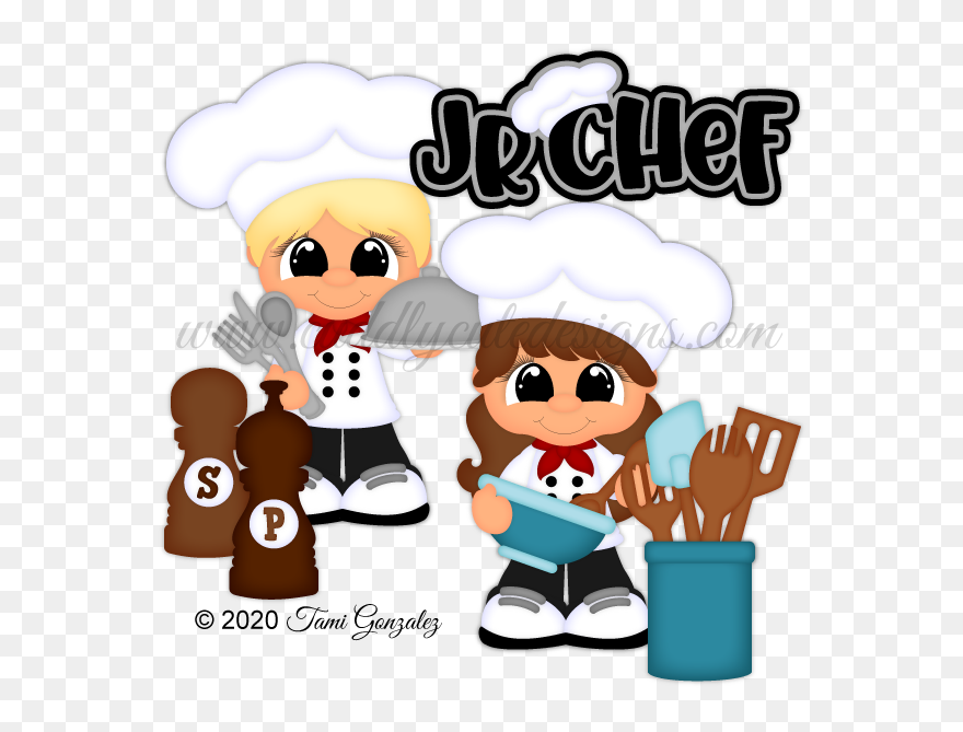 Jr Chefs - Cartoon Clipart