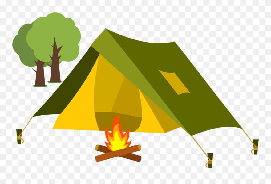 Camping Tent Clipart - Png Download