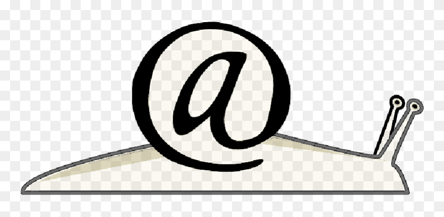Snail, Email, Slow, Animal, E Mail, E Post, Green, - Dohc Inside Clipart