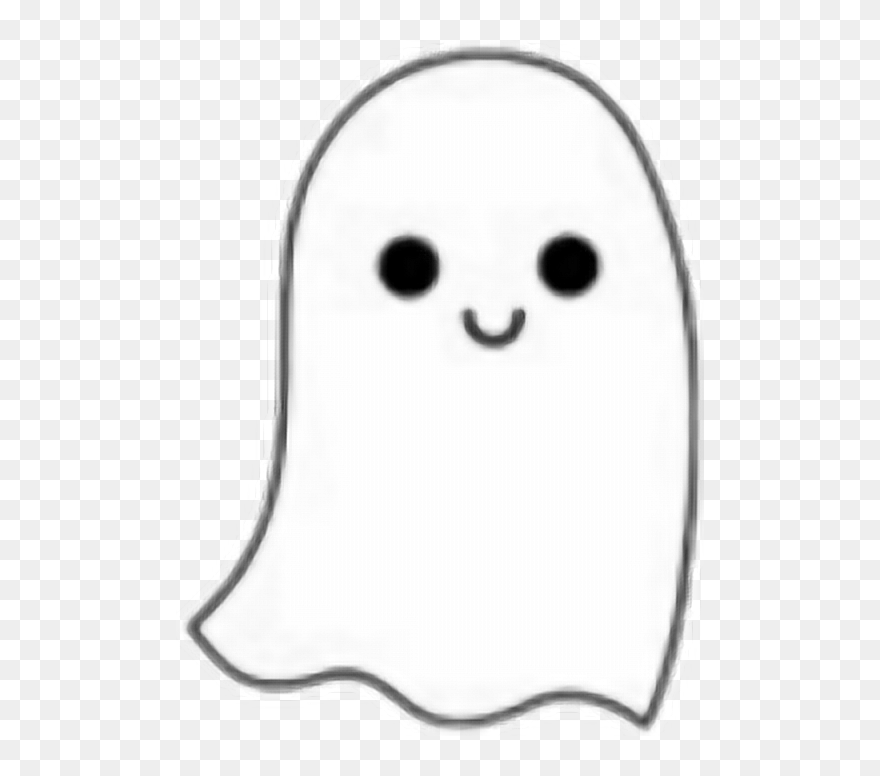 #boo #halloween #spooky #ghost #cute #aww #happy - Cartoon Clipart