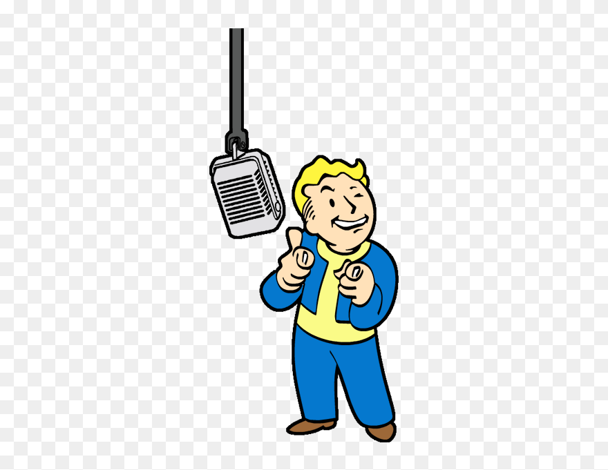 Fist Clipart Self Esteem - Logo Fallout Vault Boy - Png Download