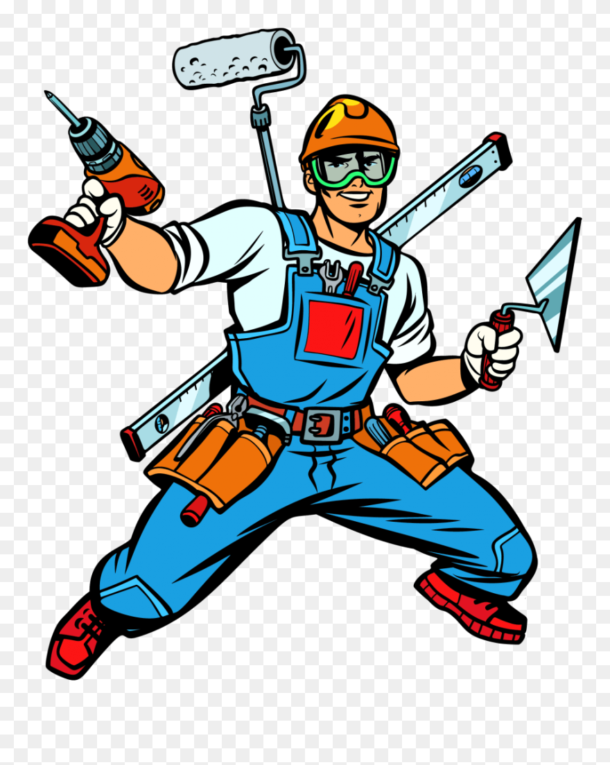 Painting And Handyman Logo Clipart