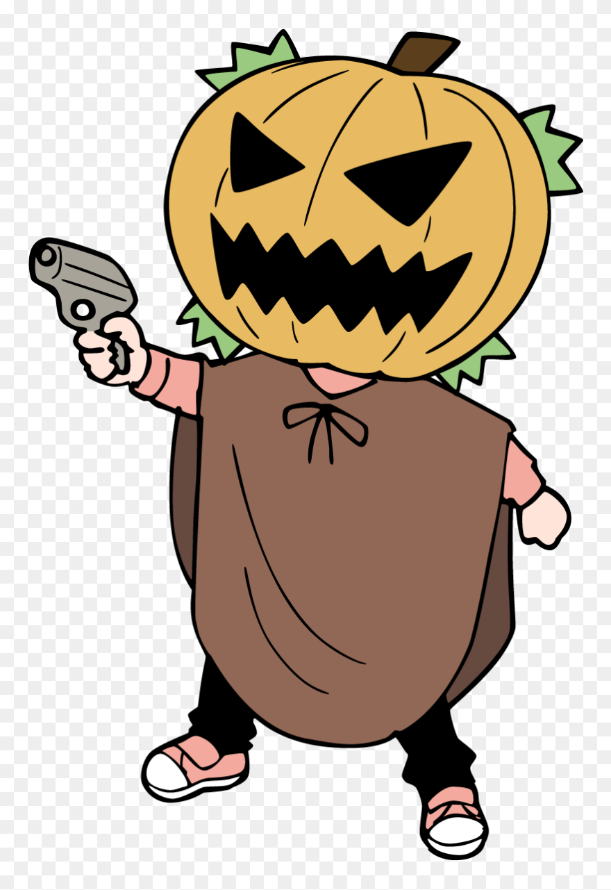 Pumpkin Drawing Clipart Picture Stock Wallpaper - Pumpkin Anime - Png Download