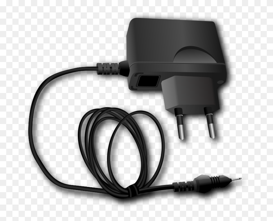Telephone Charger Remixed - Cell Phone Charger Png Clipart