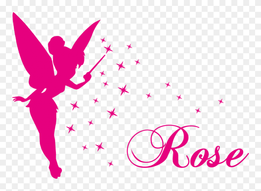 Tinker Bell Peter Pan Silhouette Drawing - Transparent Tinkerbell Silhouette Png Clipart