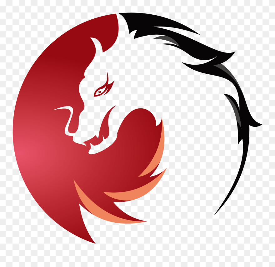 Logo Circle Creativity - Wolf Circle Png Clipart