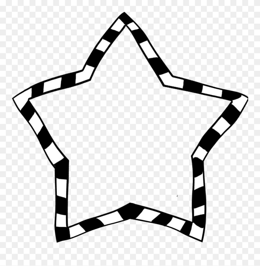 Creative Star Border Png Download Clipart