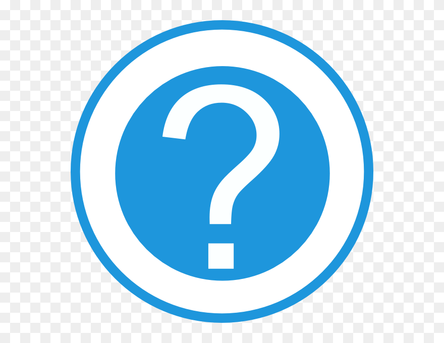 Blue Question Mark Clip Art At Clker - Blue Red Question Mark Icon Png Transparent Png