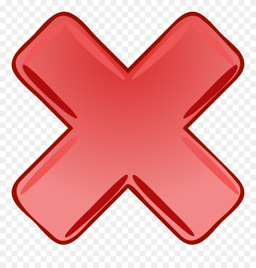 Red Cross Mark Clipart