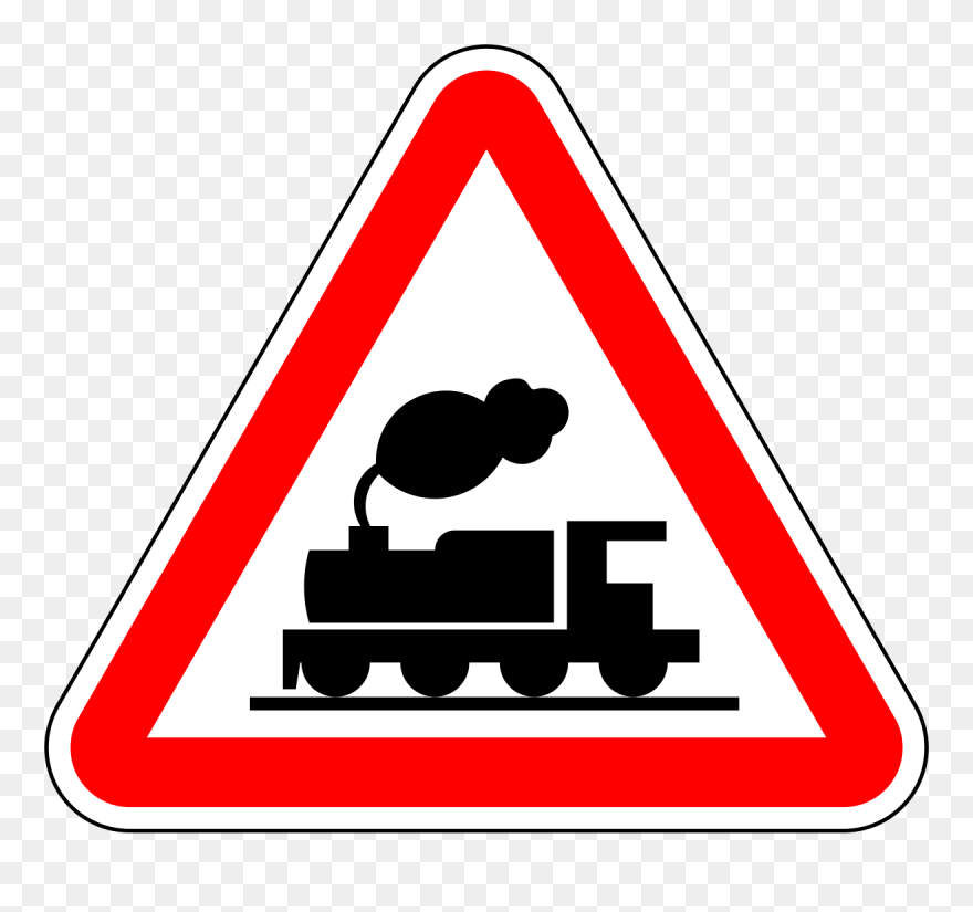 Road Pedestrian Crossing Sign Clipart