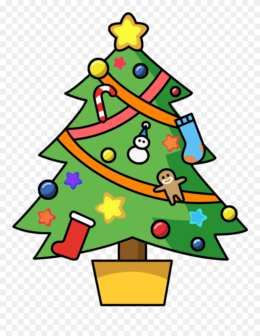 Christmas Tree Clipart - Png Download