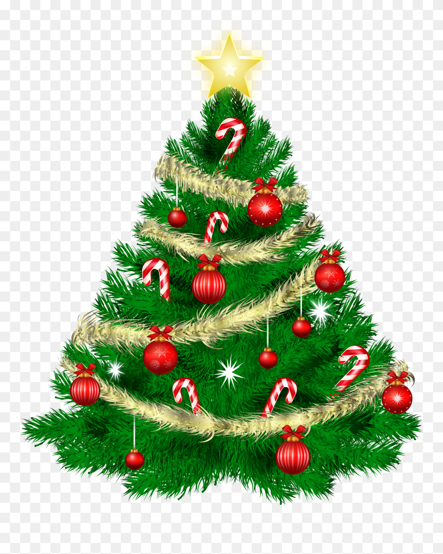 28 Collection Of Christmas Tree Clipart Png , Png Download - Merry Christmas Tree Png Transparent Png