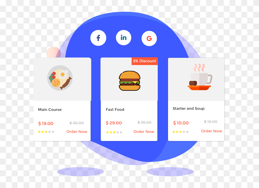 Restaurant Marketing Feature Clipart