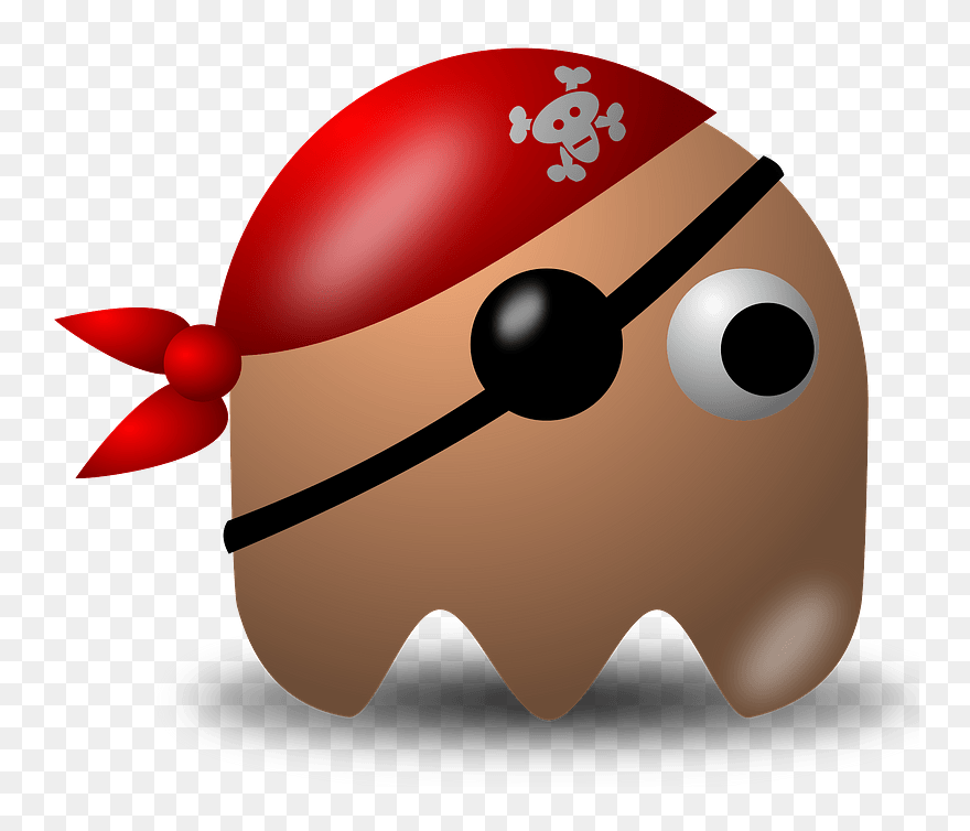 Pirate Clipart - Happy Birthday Eye Patch - Png Download