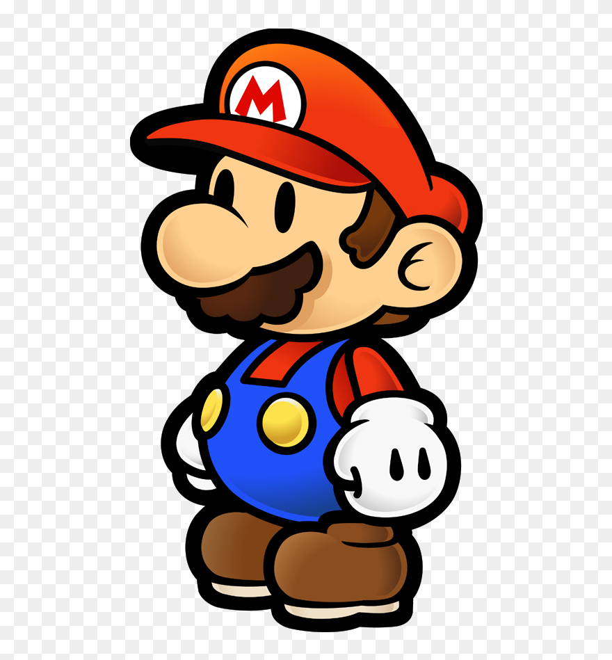Paper Mario Png - Paper Mario The Thousand Year Door Mario Clipart