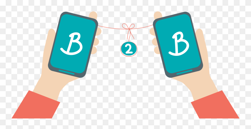 B2b Clipart Business Organization - B 2 B - Png Download