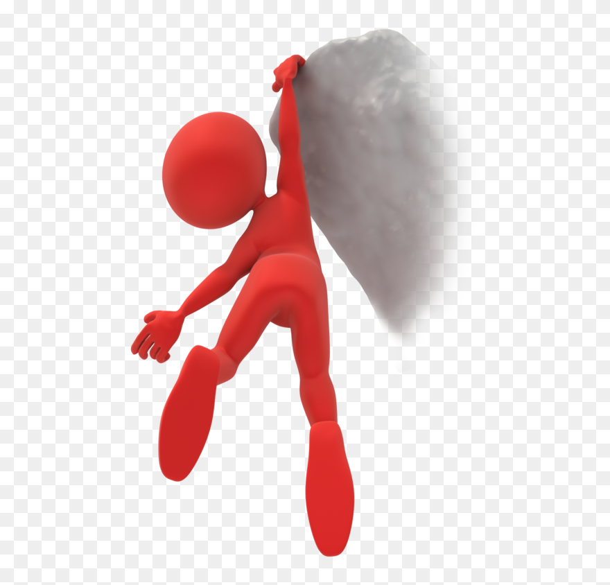 Figure Hang Cliff 800 Clr - Hanging From A Cliff Clipart