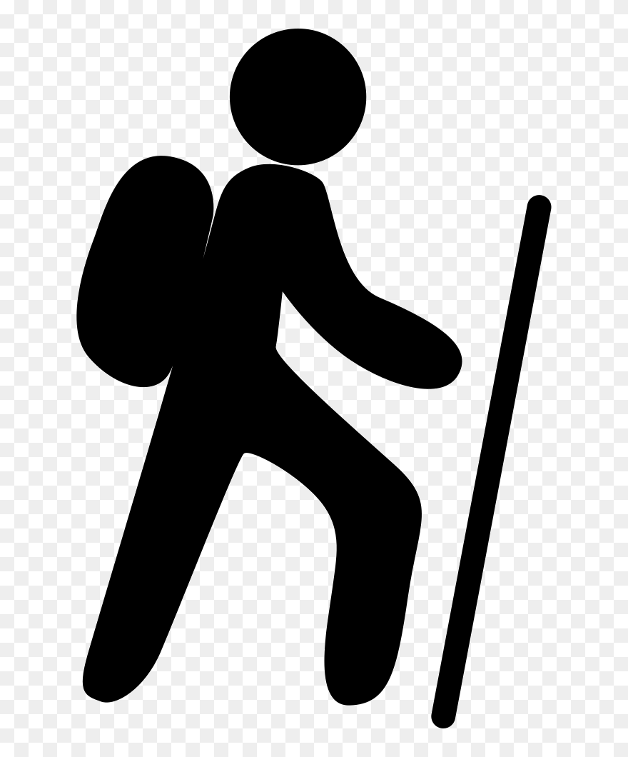Mountain Climbing Svg Png Icon Free Download - Mountain Climber Icon Png Clipart
