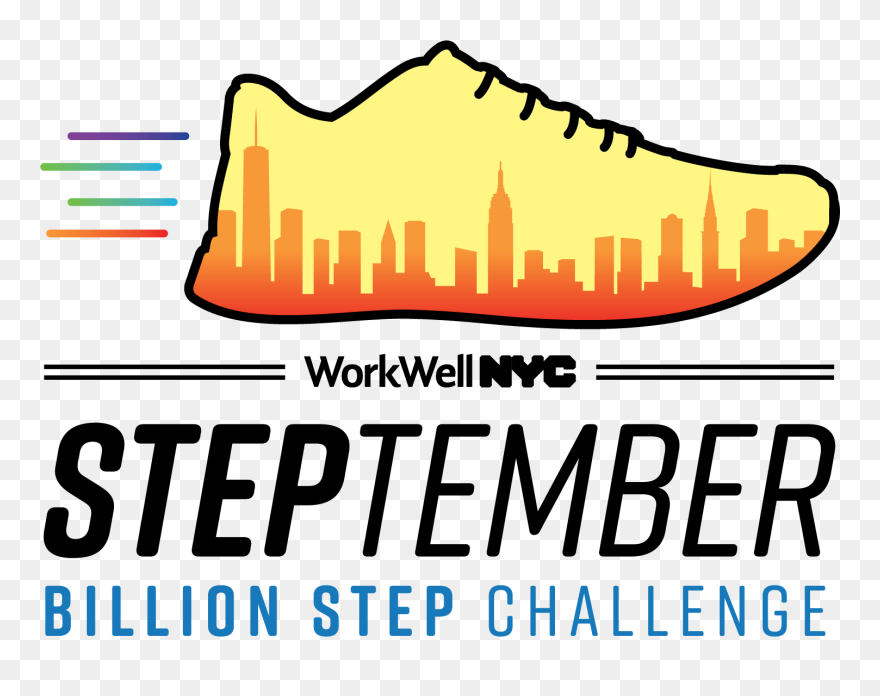 September Billion Step Challenge Clipart